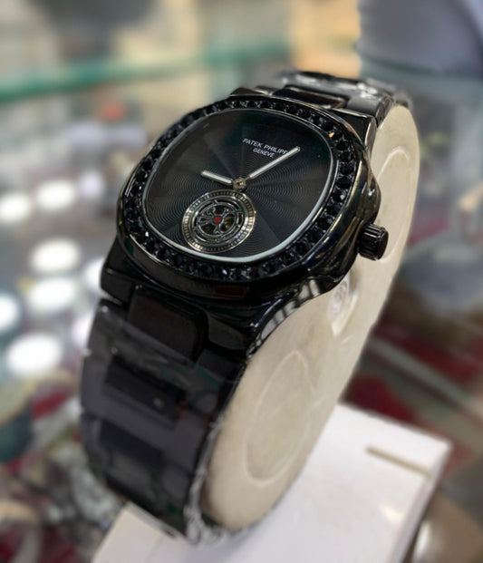 Patek Phillipe Black Diamond Studded